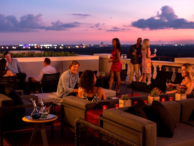Rooftop restaurants and bars