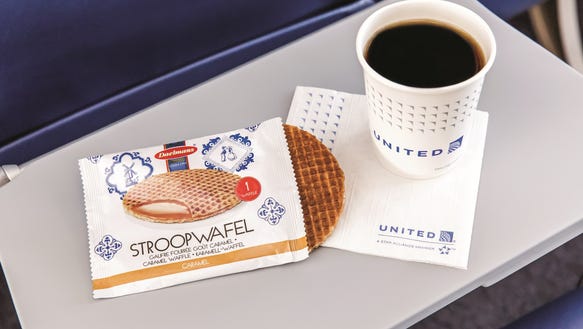 The 'stroopwafel' will be among United's free breakfast