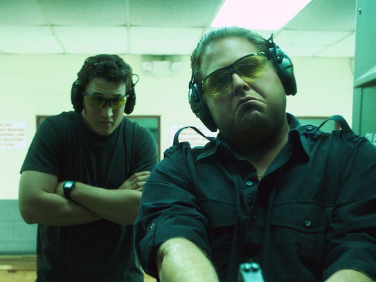 Miles Teller (left) and Jonah Hill in Warner Bros. Pictures' comedic ...