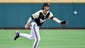 Vanderbilt shortstop Dansby Swanson fields a ball during