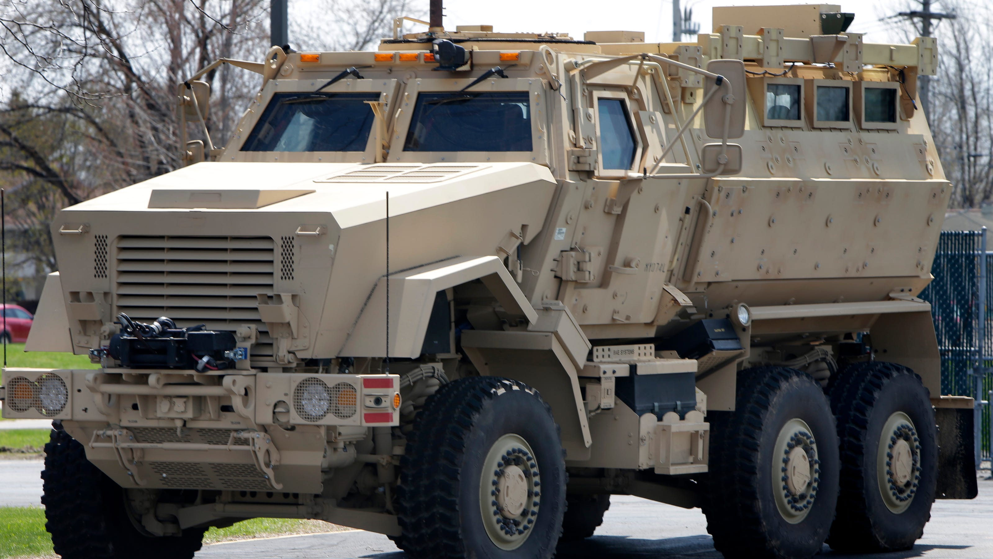 Wisconsin agencies have $28M in surplus military gear