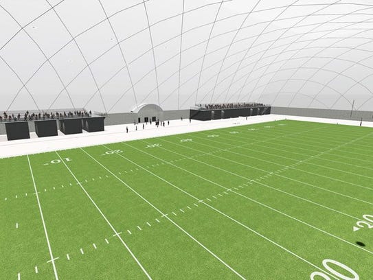 Indoor football, baseball, soccer and more are planned