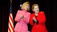 First lady Hillary Clinton and Secretary of State Madeleine