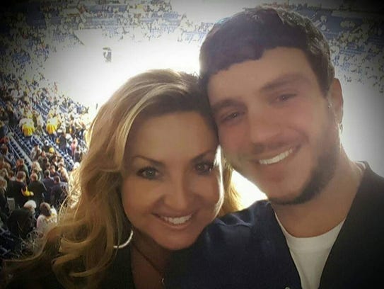 Sonny Melton, with his wife, Heather, was one of the