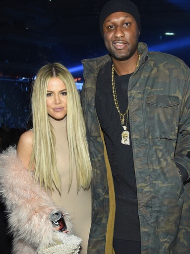 NEW YORK, NY - FEBRUARY 11:  Khloe Kardashian and Lamar