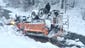 A Colorado Department of Transportation snowplow overturned