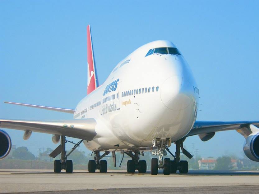 Qantas' Boeing 747 jets fly some of the longest flights to depart the United States.