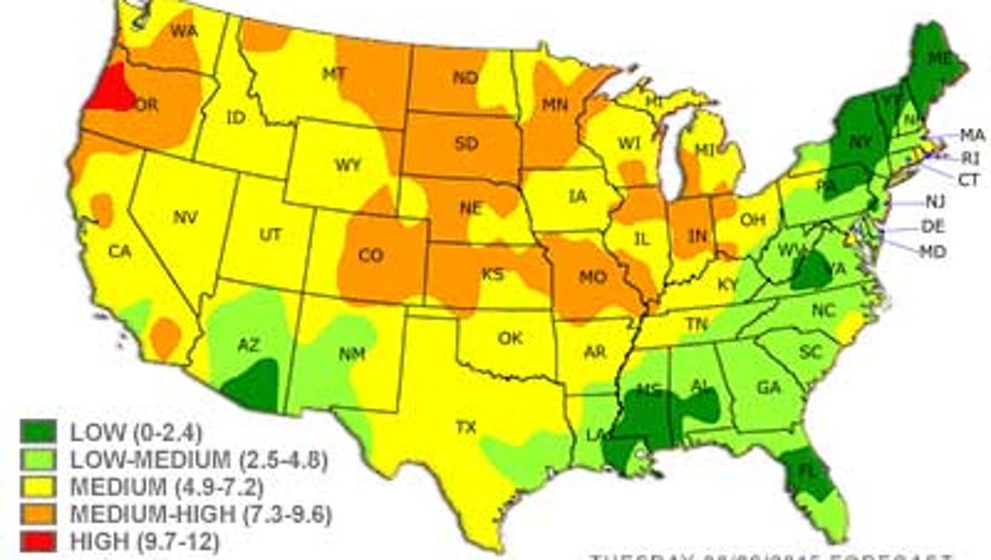 Ore. worst state in US for allergy sufferers right now