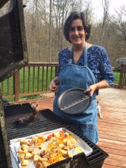Nancy Nagy taught herself to grill because her husband,