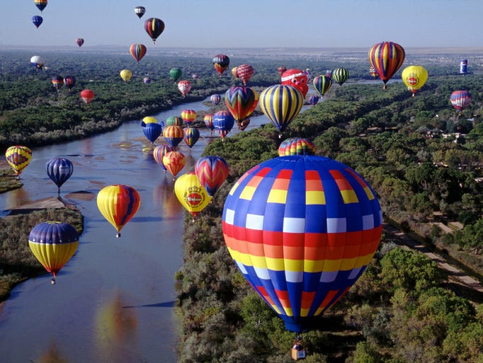 The 2013 Albuquerque International Balloon Fiesta will take place Oct. 5-13.