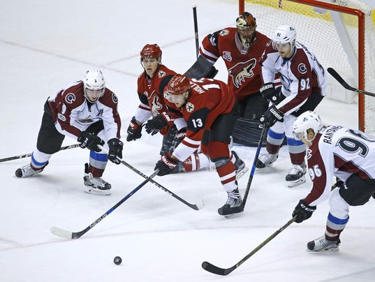 Avalanche at Coyotes