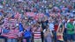 United States fans cheer before the CONCACAF Cup match