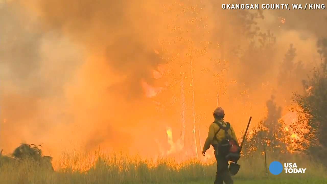 Washington wildfires now largest in state's history