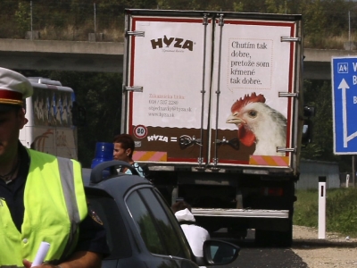Up to 50 refugees found dead in truck in Austria