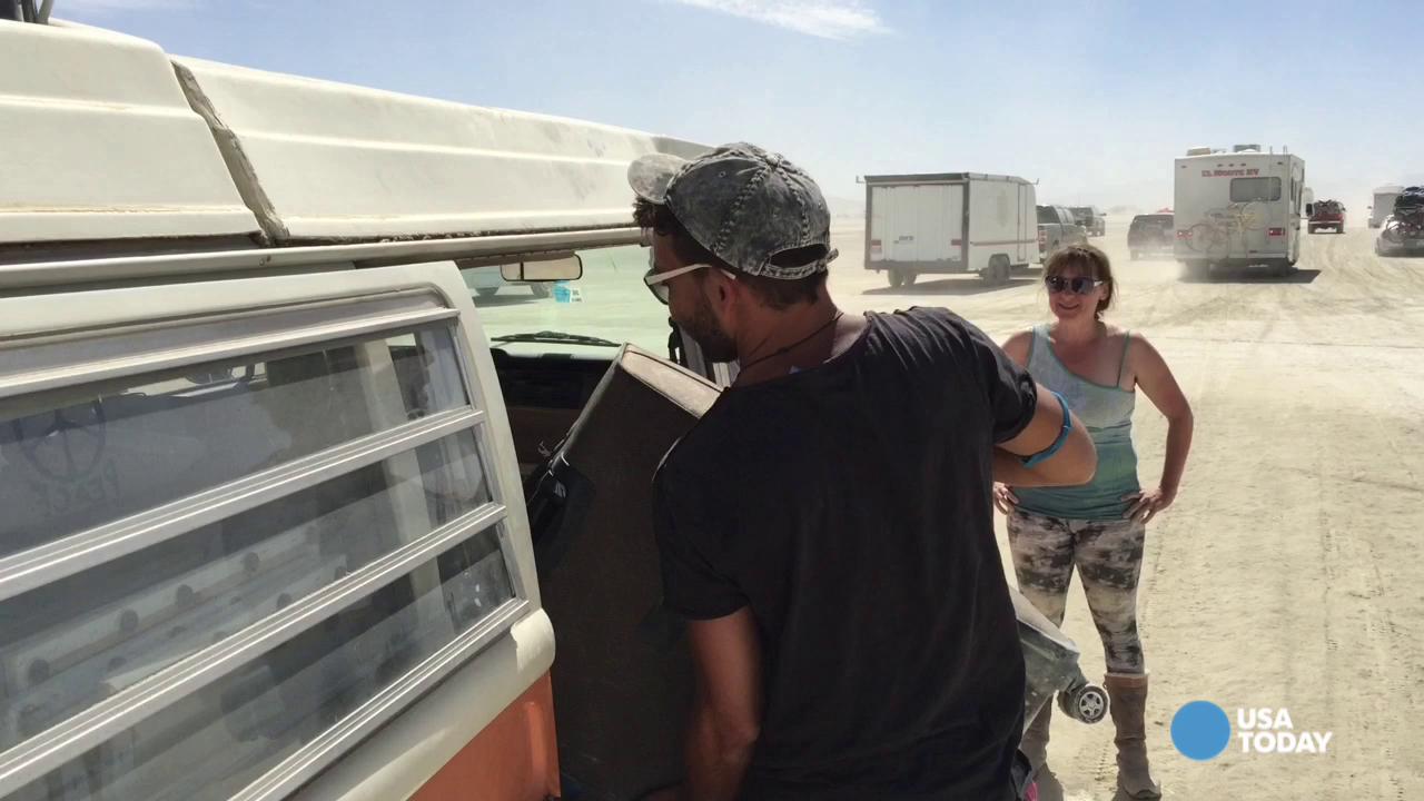 Nearly 70,000 head home after Burning Man