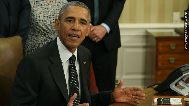 Obama to grant paid leave to federal contractors