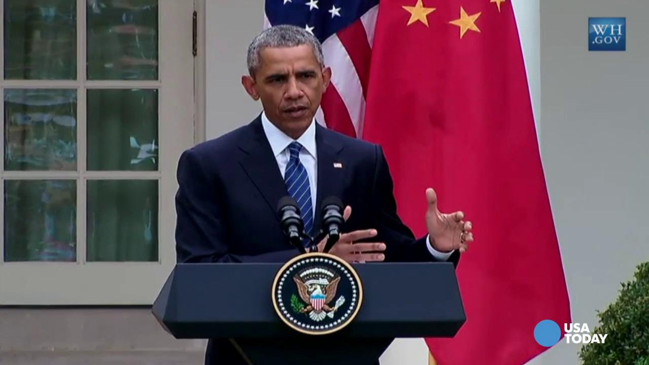 Obama, Xi vow cooperation on climate, cyber issues