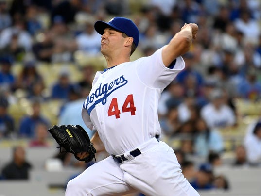 Image result for rich hill dodgers