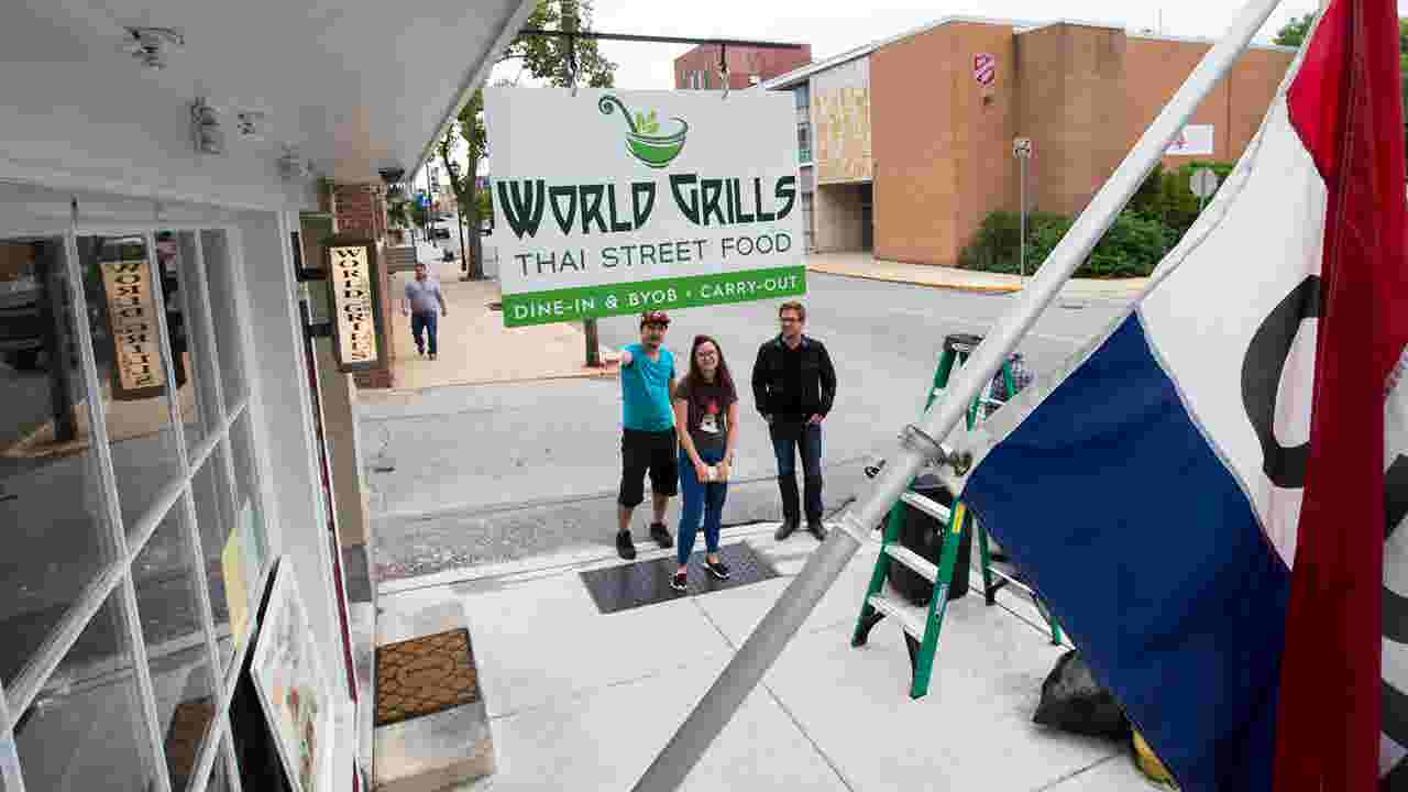 Buddhism Psychic Guides Hanging Of York Restaurant S New Sign