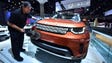 The new Land Rover Discovery is dusted clean while