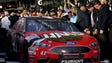 NASCAR Cup Series driver Kurt Busch (41) drives into