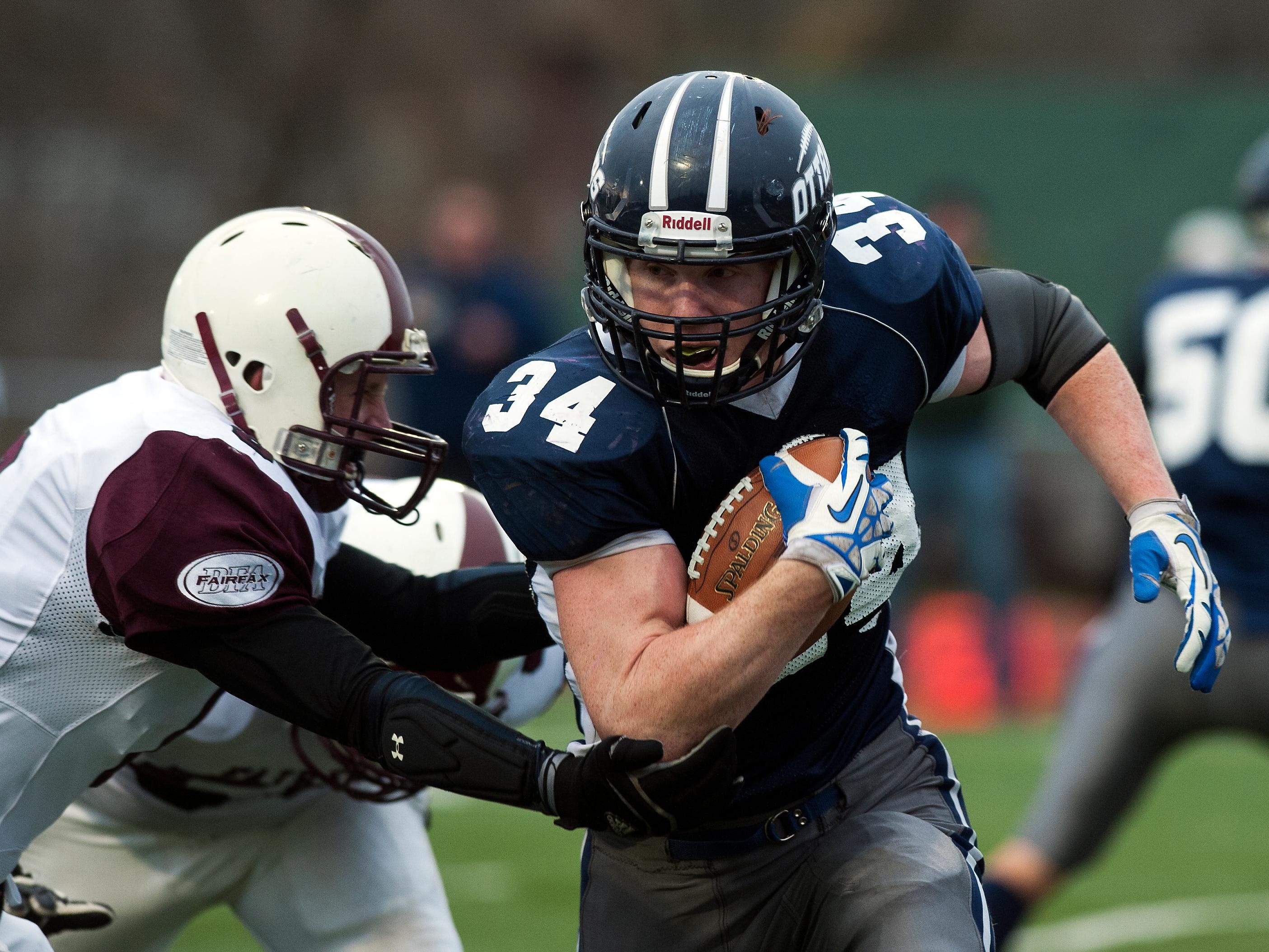Making the move from running back to quarterback, Carson Leary should key an Otter Valley team motivated to avenge last year’s Division III title game loss.