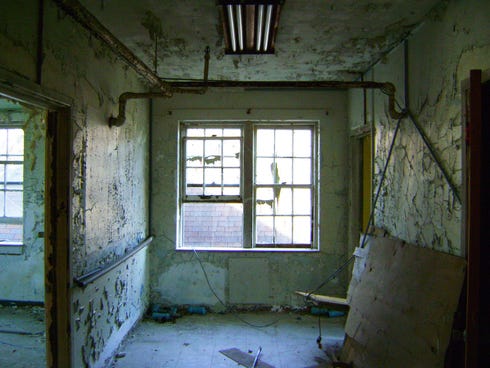 Like many abandoned medical facilities, Old Mercy Hospital is believed by some to be haunted.
