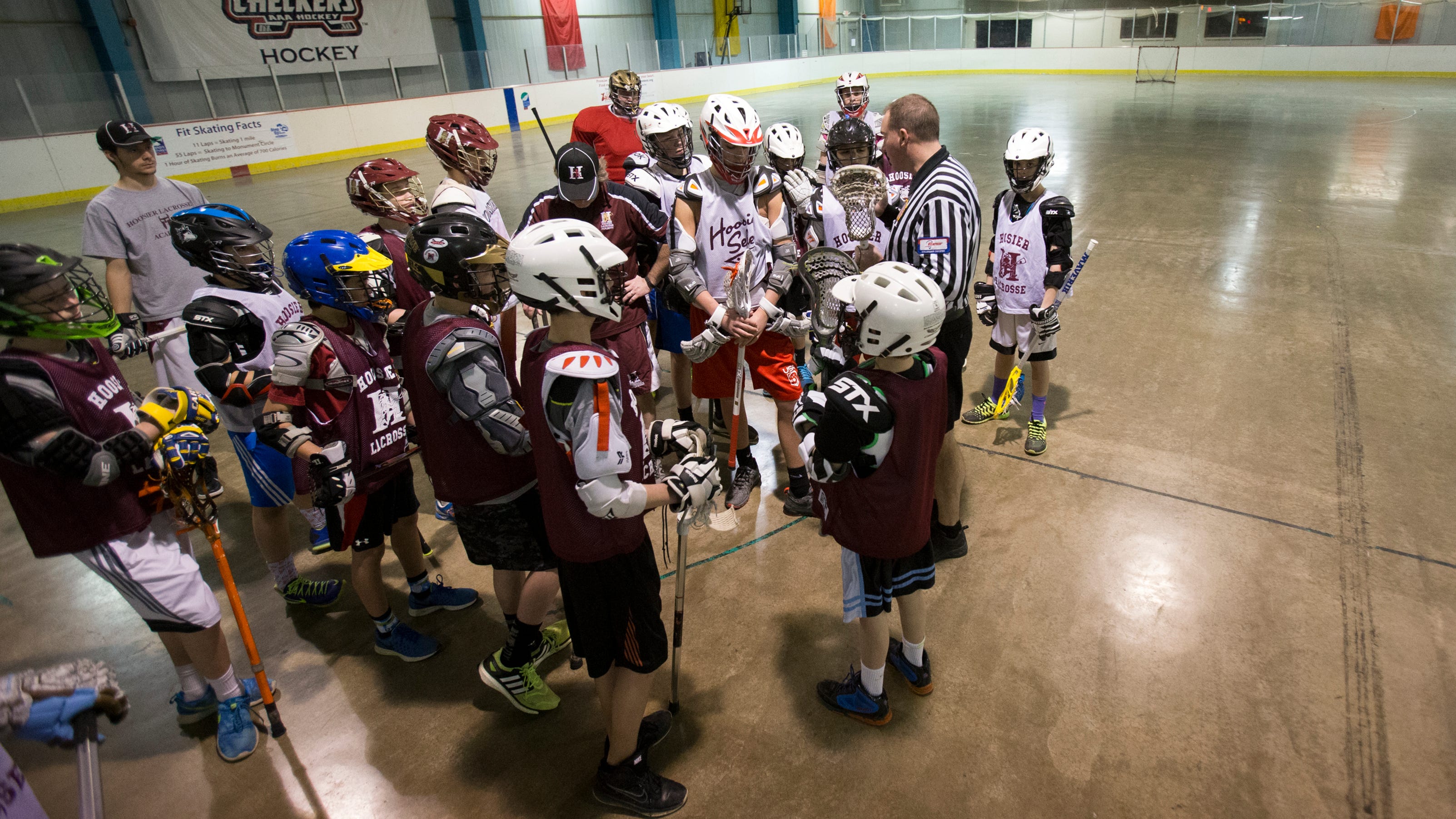 Lacrosse moves into Irvington's iceless ice rink