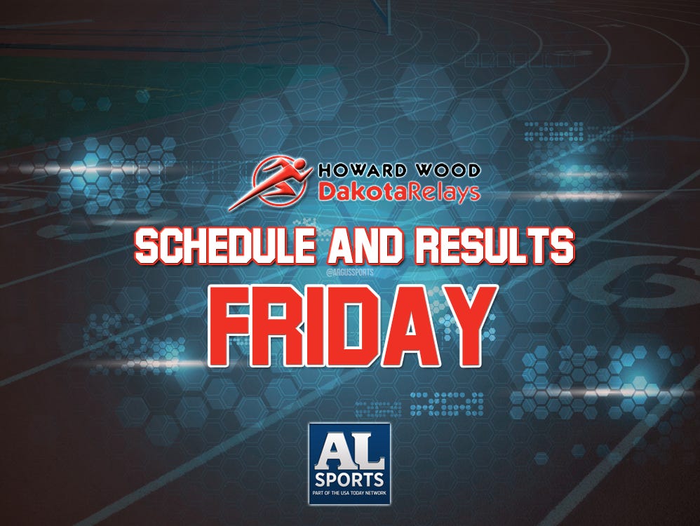 Dakota Relays Friday schedule and results USA TODAY High School Sports
