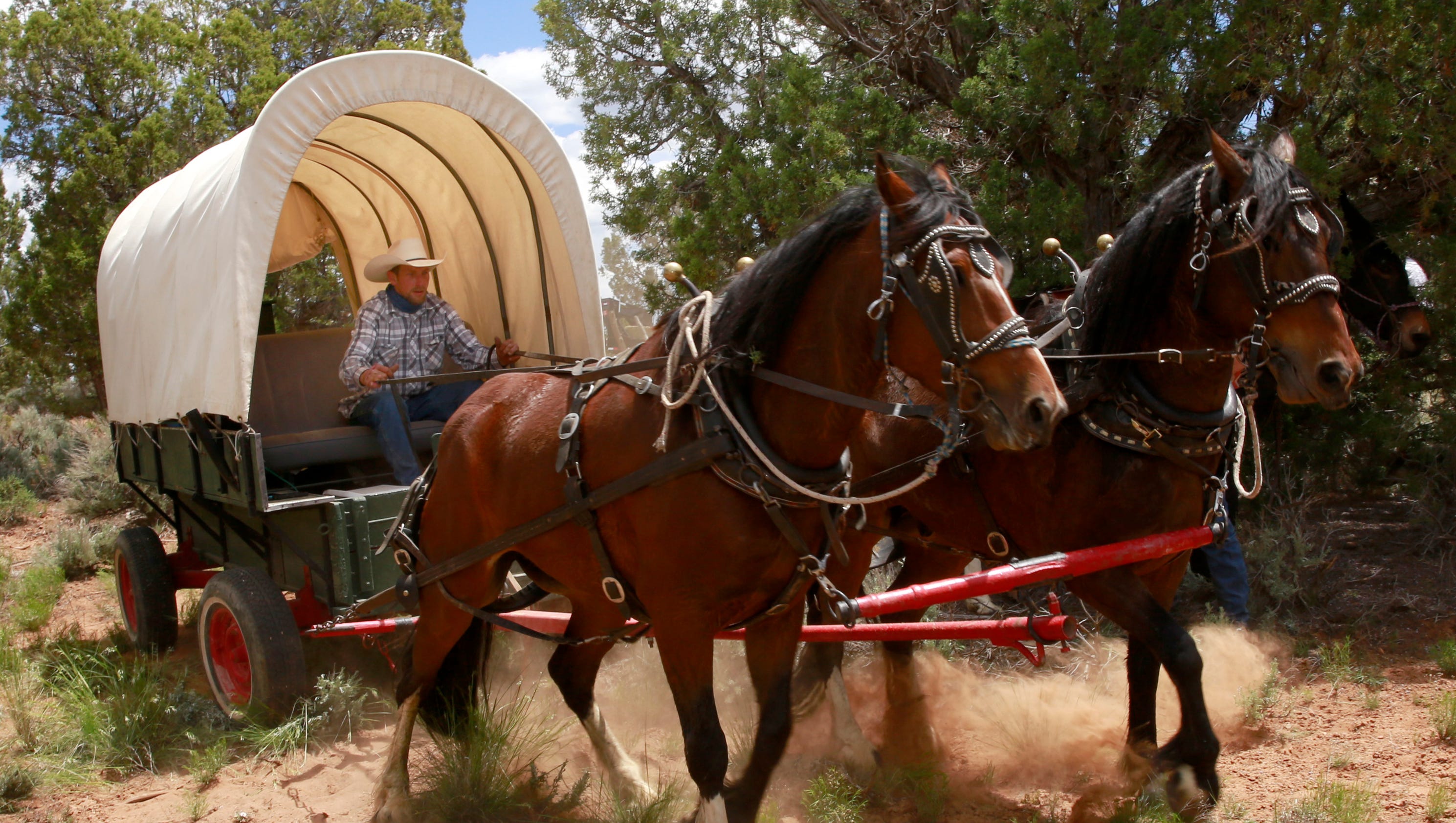 Wagon train keeps history alive