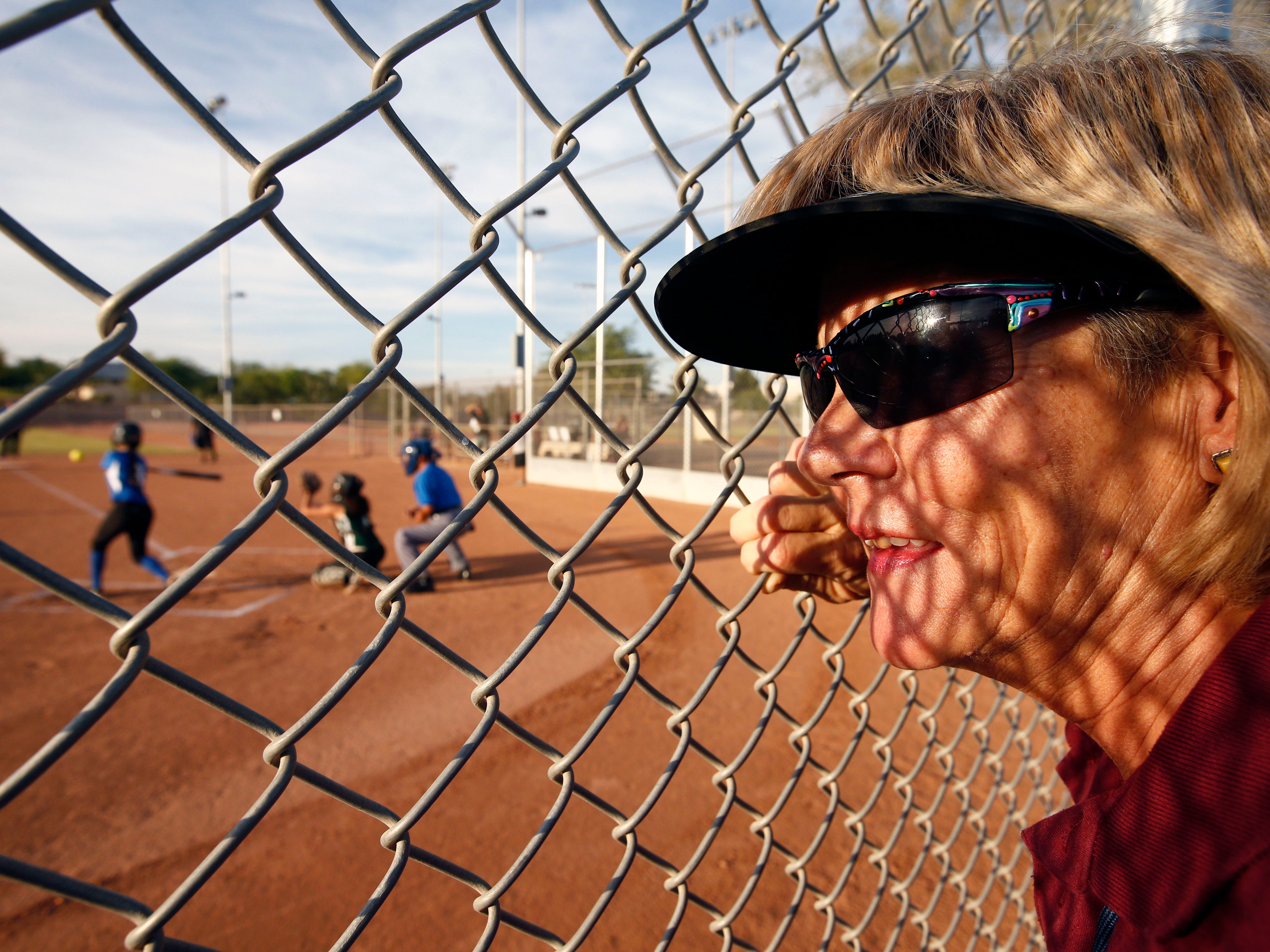 Tempe senior recreation coordinator Bobbi Jones says it’s common for younger girls to play baseball, but later they are steered toward softball.