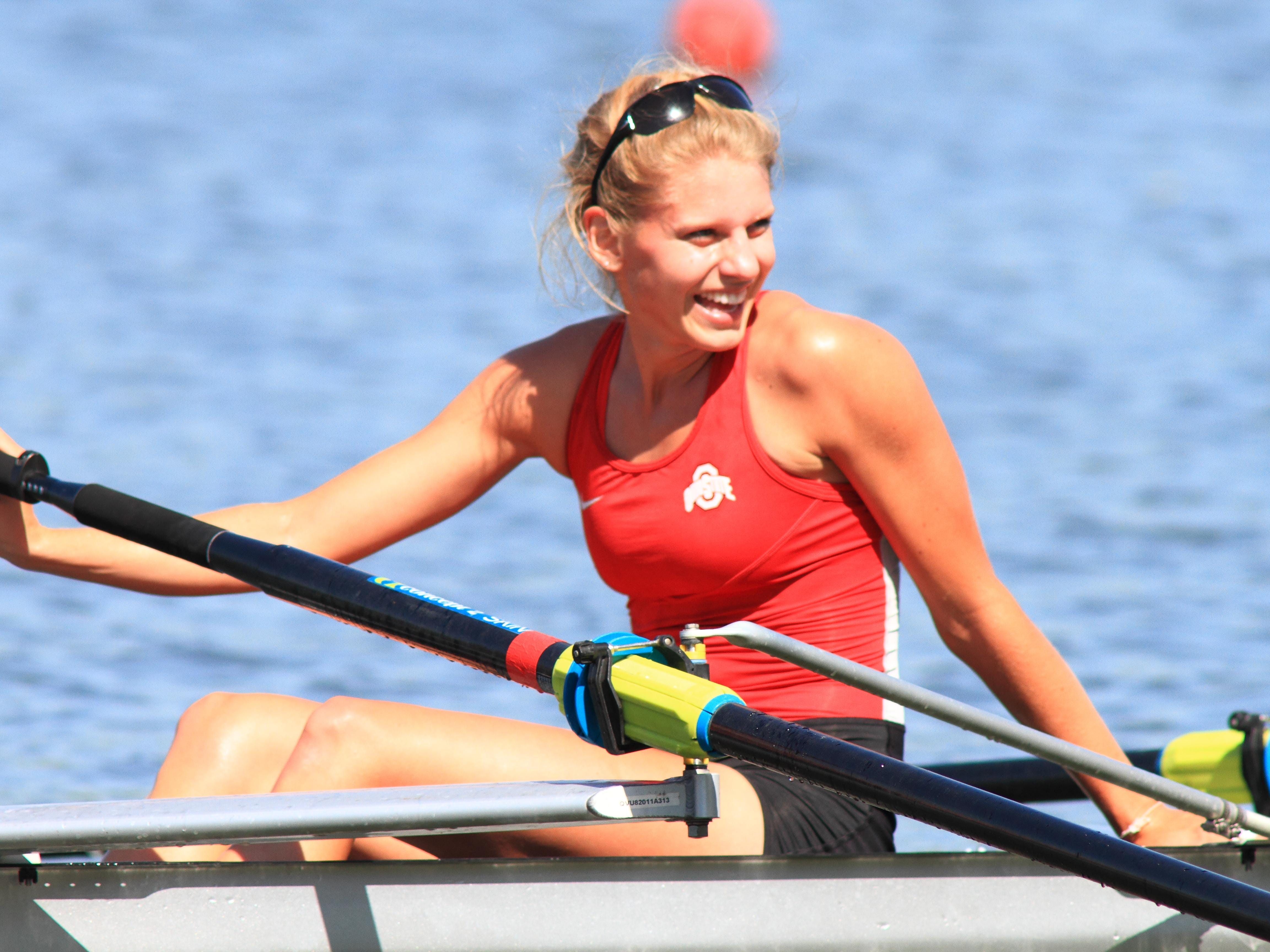 Mount Notre Dame graduate Chloe Meyer took part in The Ohio State University Rowing team’s 2014 NCAA Rowing Championship in Indianapolis.
