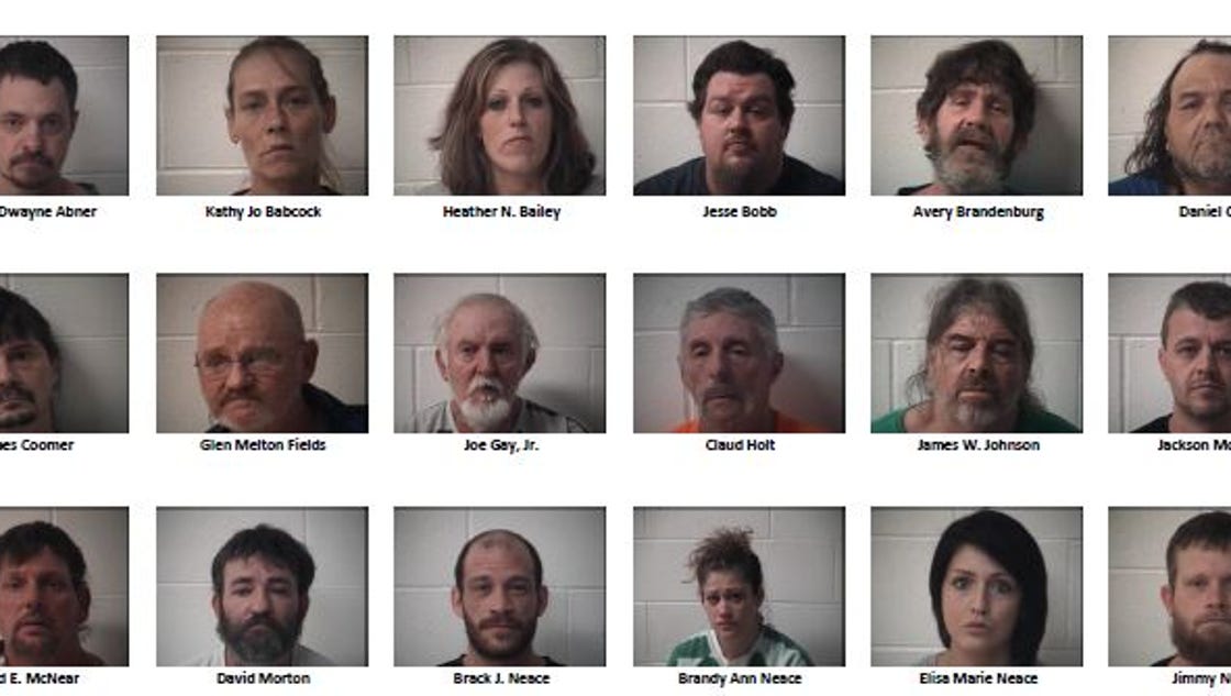 Dozens of people arrested in Scott Co. drug bust