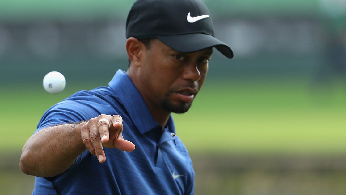 Tiger Woods struggles in Dubai, shoots 77 in first round