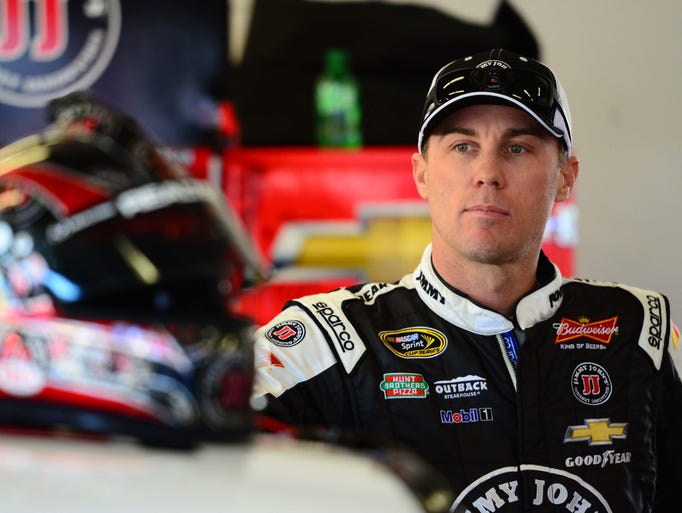 Kevin Harvick, born Dec. 8, 1975 in Bakersfield, Calif., began his NASCAR Cup career in February of 2001 in the Dura Lube 400 at Rockingham Speedway.