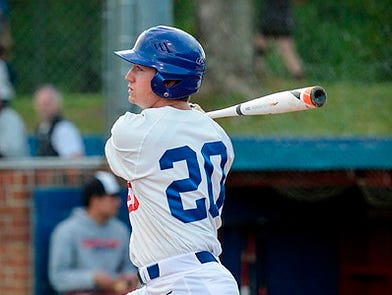West Henderson baseball player Will Lindsey