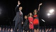 Then president-elect Barack Obama, Michelle Obama,