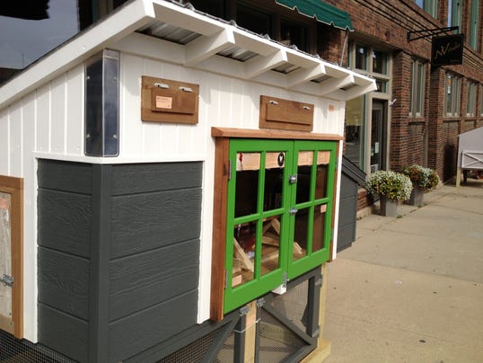 Designers show creativity in chicken coop competition