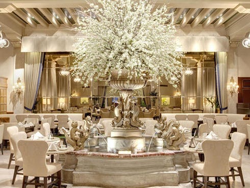 4. The Palm Court at The Drake Hotel in Chicago: Afternoon tea at this hotel in considered a Chicago experience as quintessential as eating a hot dog at Wrigley Field. And it seems that even royals agree: Princess Diana, Queen Elizabeth and the Empre