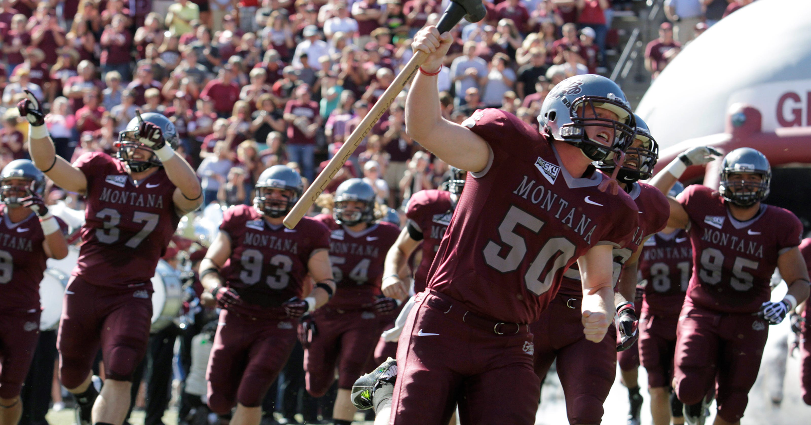 College Football Montana Grizzlies take on UC Davis