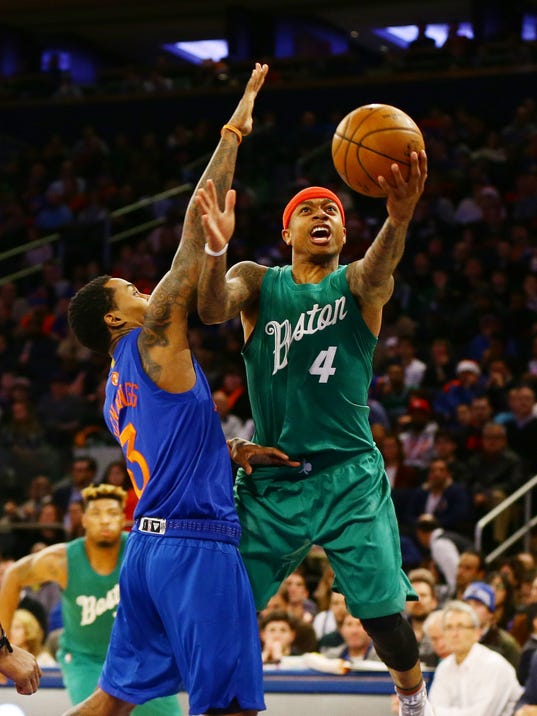 NBA: Boston Celtics at New York Knicks