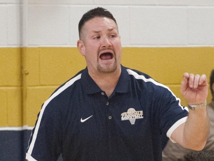 Fairdale boys basketball coach David Hicks.