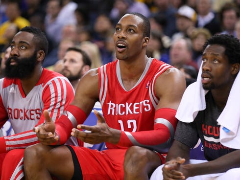Rockets center Dwight Howard has not been pleased with his team's defense to start the season.