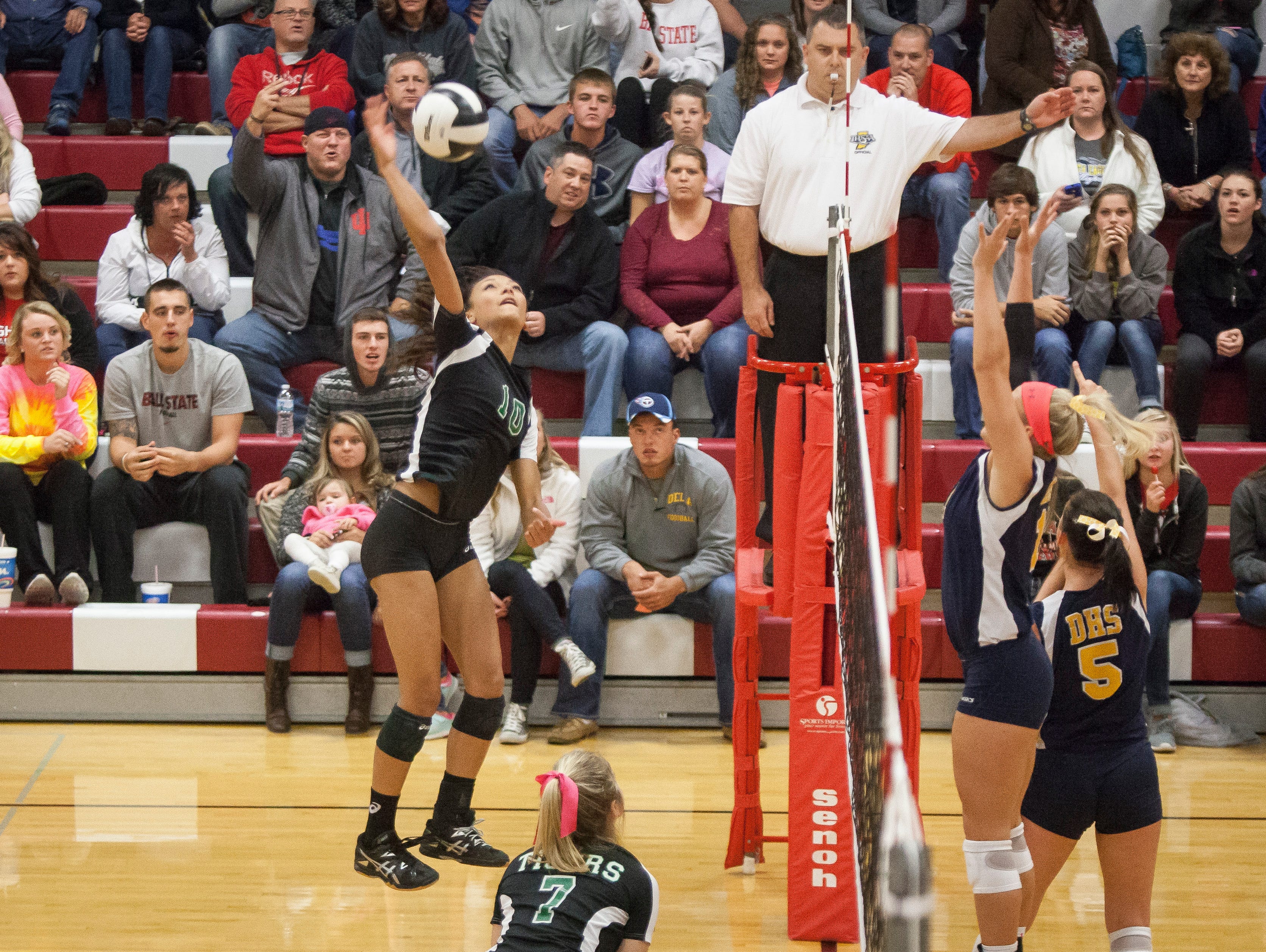 Yorktown won against Delta 3-0 for the County Title Saturday night at Wapahani High School.