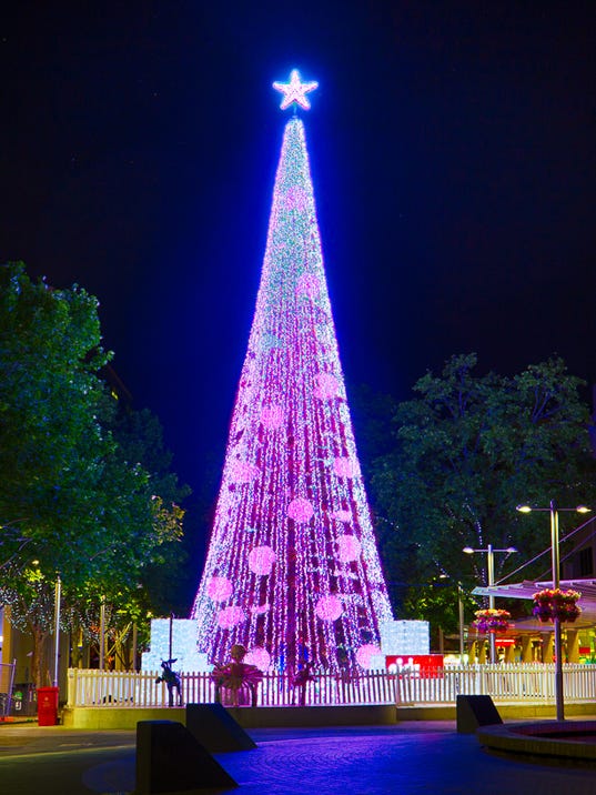 australian christmas tree sets world record with 518 838 australian christmas tree sets world record with 518 838