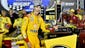 Joey Logano reacts to winning the 2014 Irwin Tools Night Race at Bristol Motor Speedway.