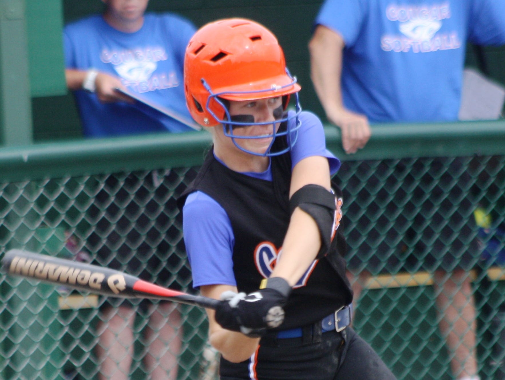 Junior shortstop Kaylen Glenfield earned all-state honorable mention accolades last season.