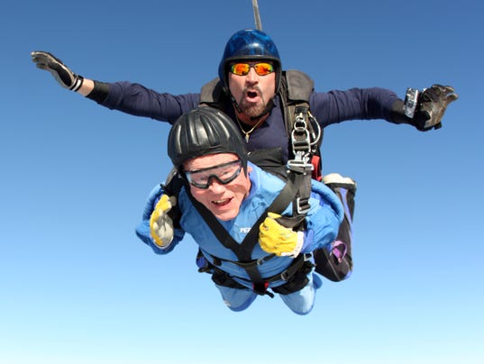 100-year-old skydiver