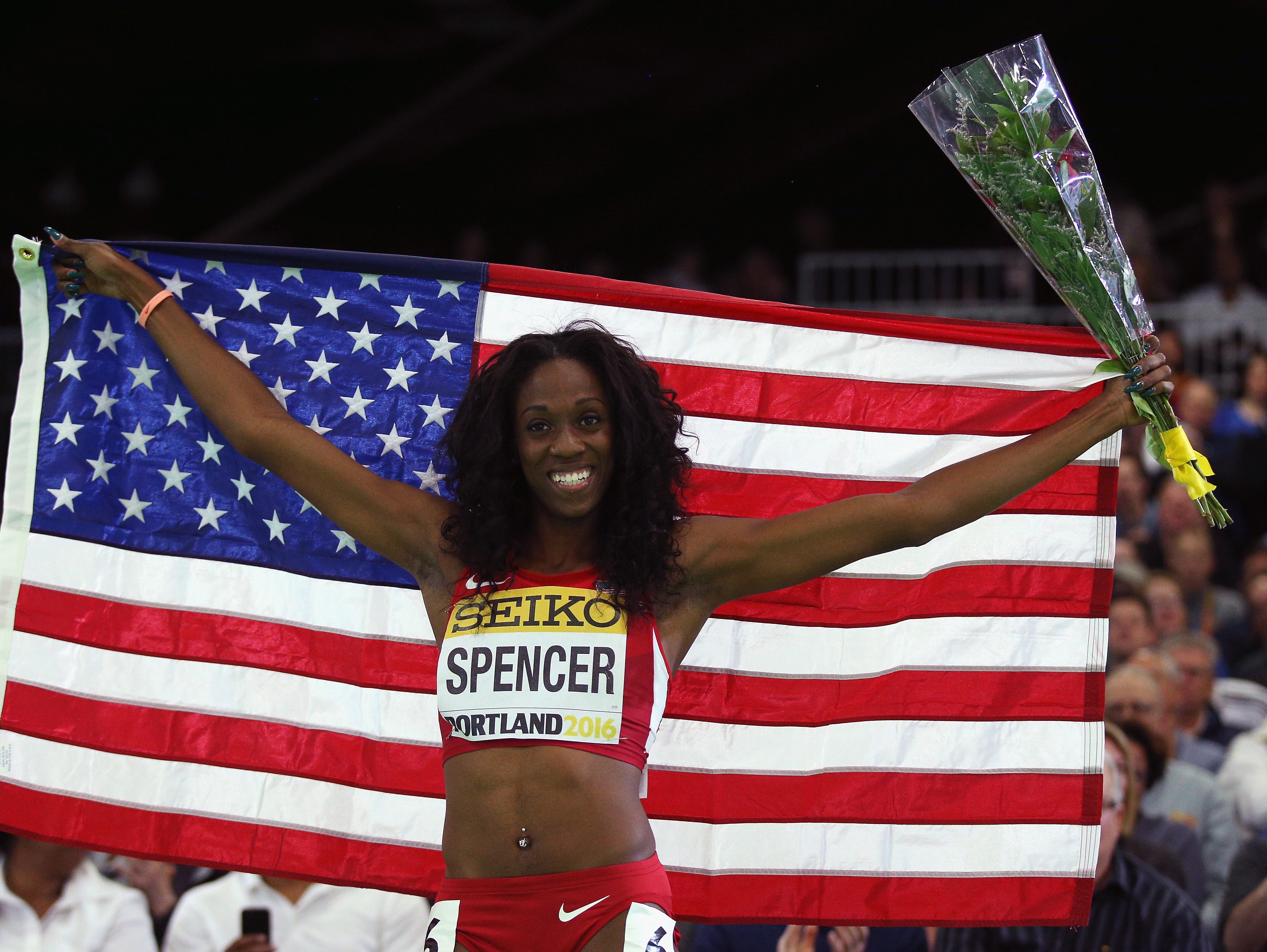 Ashley Spencer of the United States