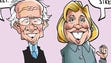 The Hillary and Bernie show.